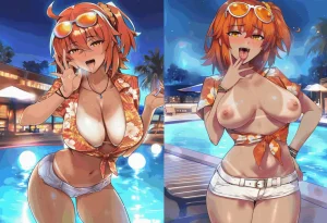 PatreonYeeting fujimaru ritsuka femaletropical summerfateAI - Page 112