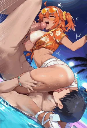 PatreonYeeting fujimaru ritsuka femaletropical summerfateAI - Page 278