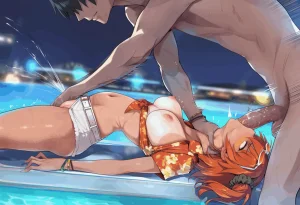 PatreonYeeting fujimaru ritsuka femaletropical summerfateAI - Page 316