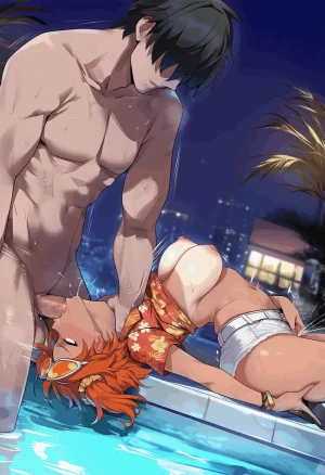 PatreonYeeting fujimaru ritsuka femaletropical summerfateAI - Page 317