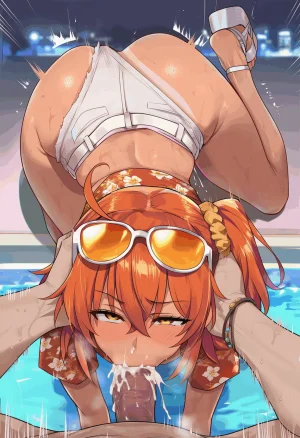 PatreonYeeting fujimaru ritsuka femaletropical summerfateAI - Page 419