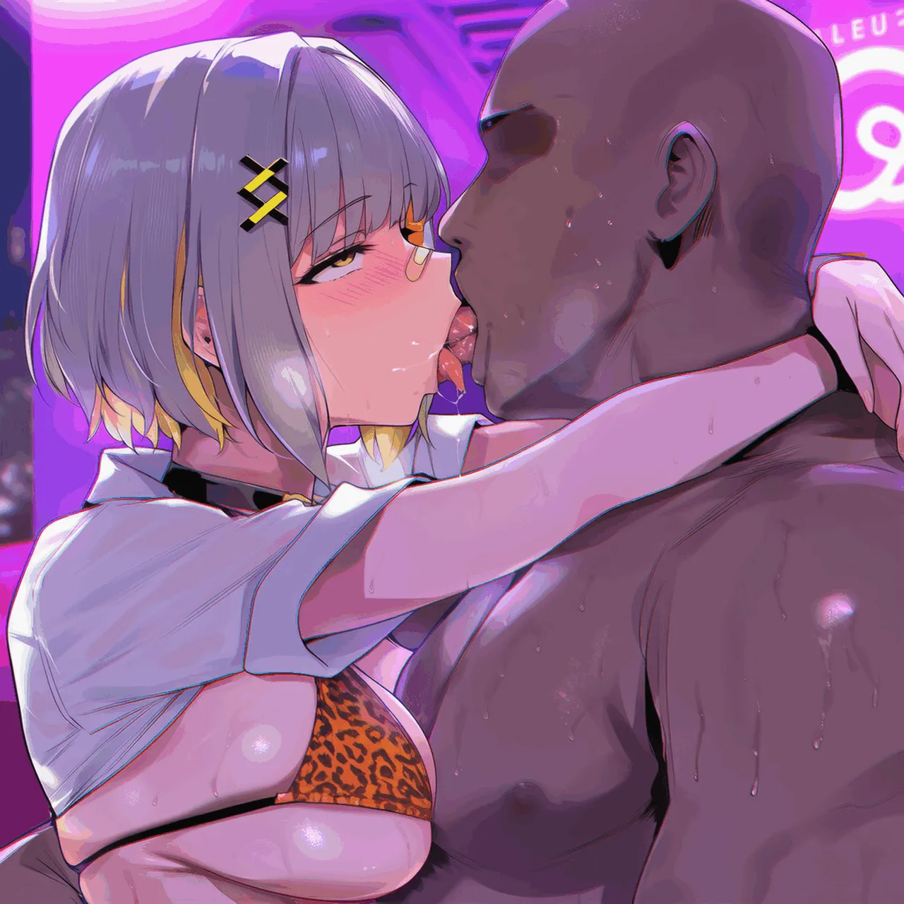 PatreonYeeting hachi live uniongyaru x black bikini x BBC 乱交NTRAI - Image 135