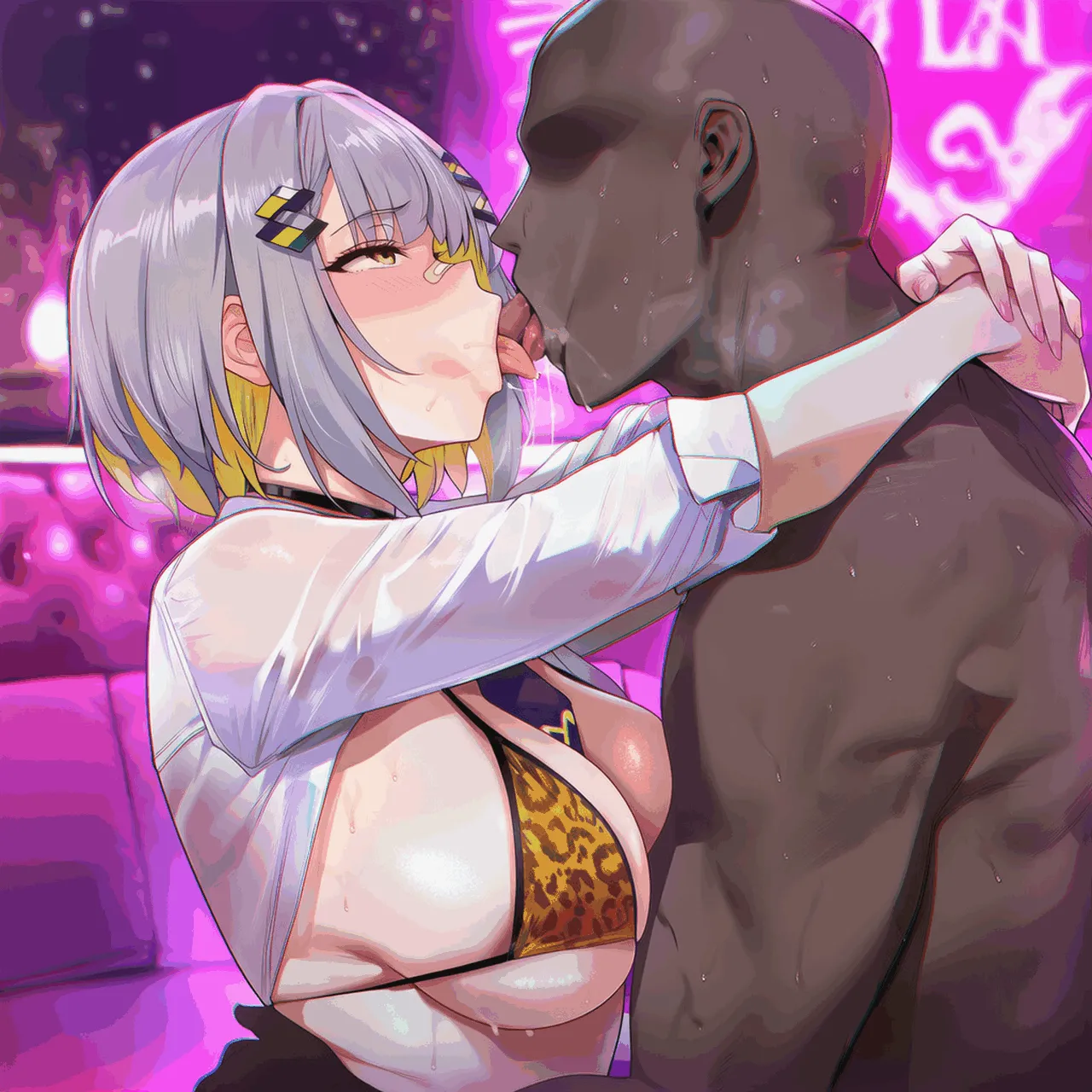 PatreonYeeting hachi live uniongyaru x black bikini x BBC 乱交NTRAI - Image 136