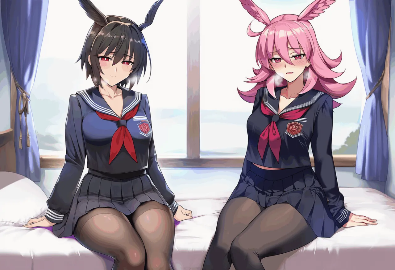 PatreonYeeting hildr x ortlinde fatetsukumihara academy uniform LOVEAI - Image 105