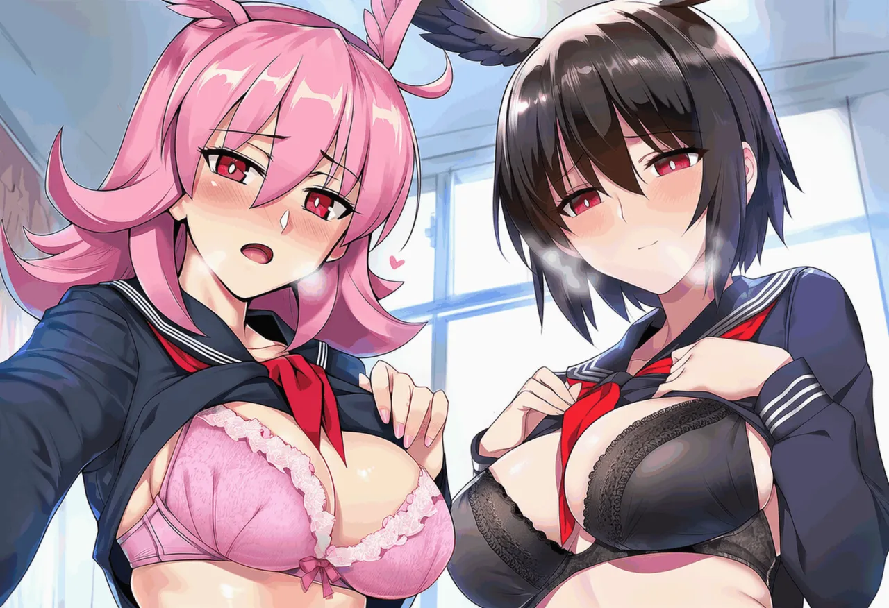 PatreonYeeting hildr x ortlinde fatetsukumihara academy uniform LOVEAI - Image 108