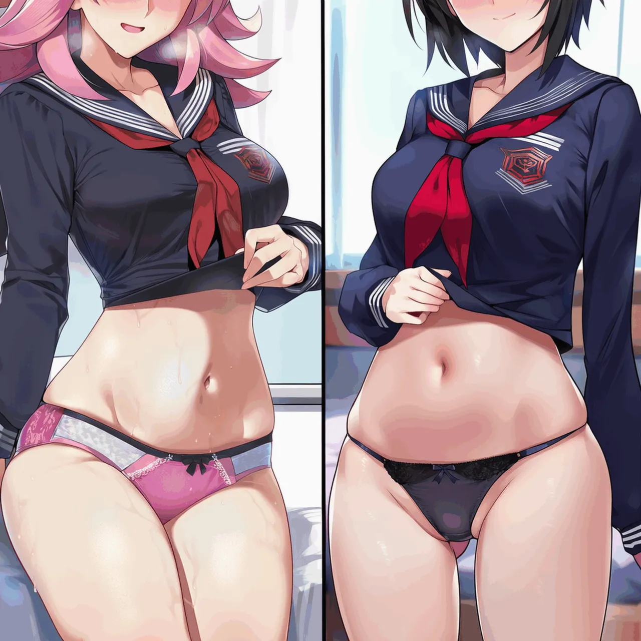 PatreonYeeting hildr x ortlinde fatetsukumihara academy uniform LOVEAI - Image 111