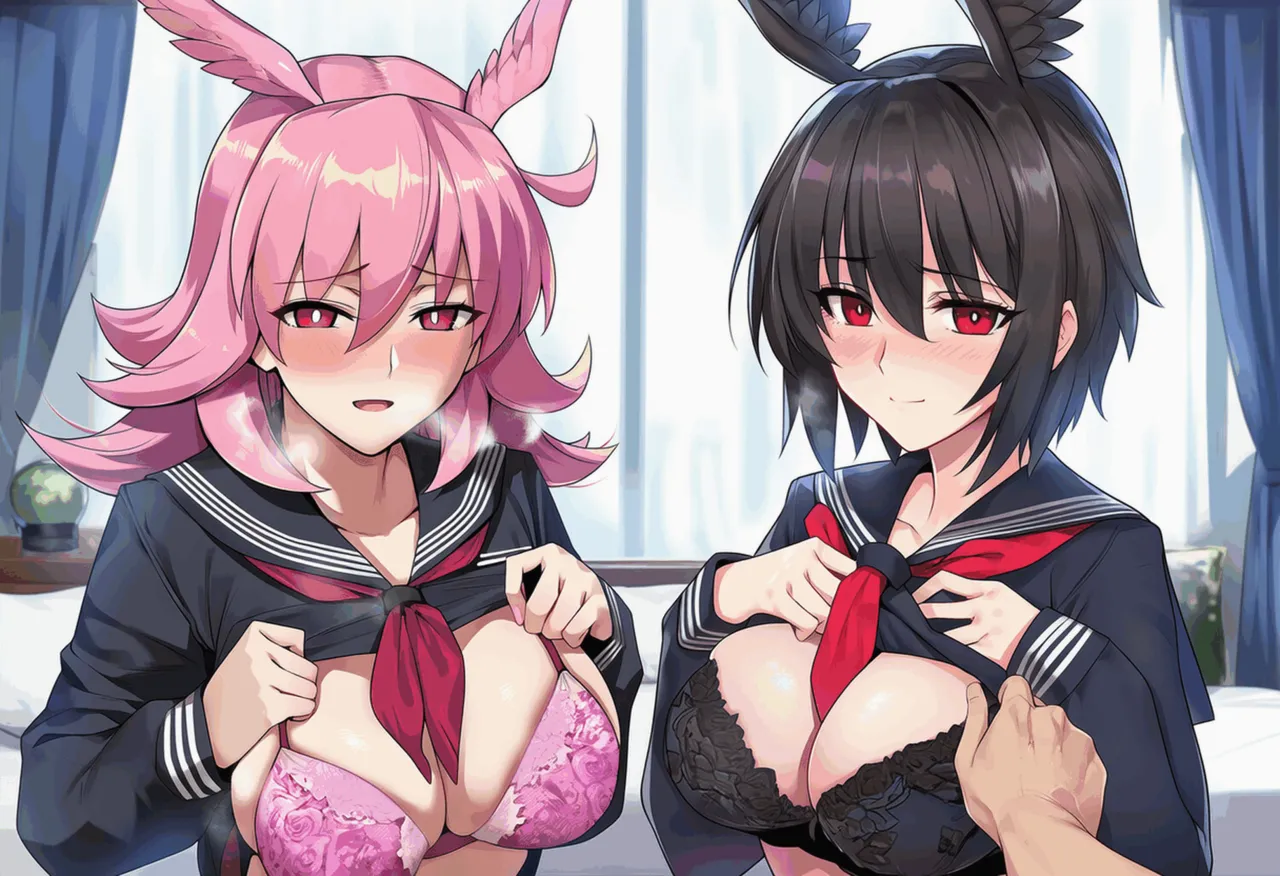 PatreonYeeting hildr x ortlinde fatetsukumihara academy uniform LOVEAI - Image 117