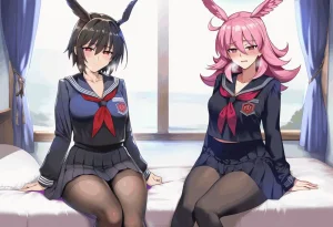 PatreonYeeting hildr x ortlinde fatetsukumihara academy uniform LOVEAI - Page 105