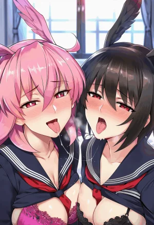 PatreonYeeting hildr x ortlinde fatetsukumihara academy uniform LOVEAI - Page 119