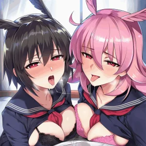 PatreonYeeting hildr x ortlinde fatetsukumihara academy uniform LOVEAI - Page 129