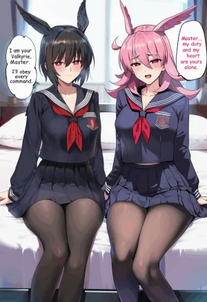 PatreonYeeting hildr x ortlinde fatetsukumihara academy uniform LOVEAI - Page 2