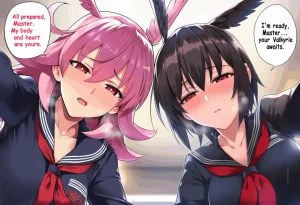 PatreonYeeting hildr x ortlinde fatetsukumihara academy uniform LOVEAI - Page 3