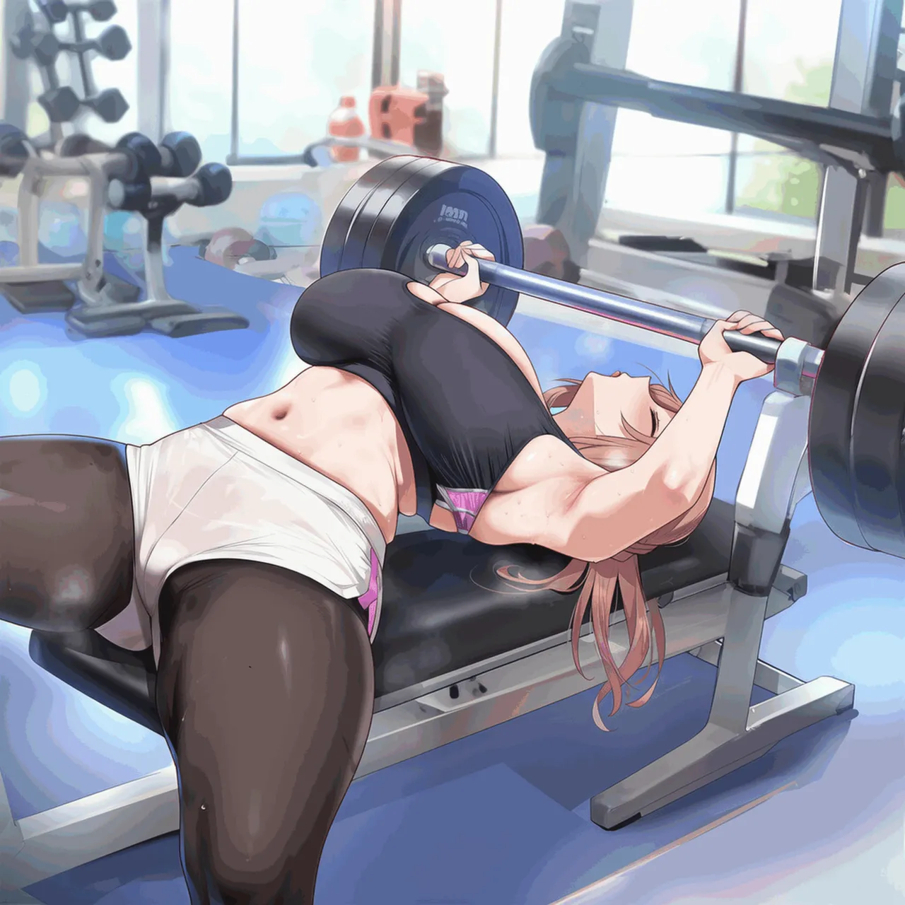 PatreonYeeting himesaki rinami gakuen idolmastergym x BBC 乱交 - Image 133