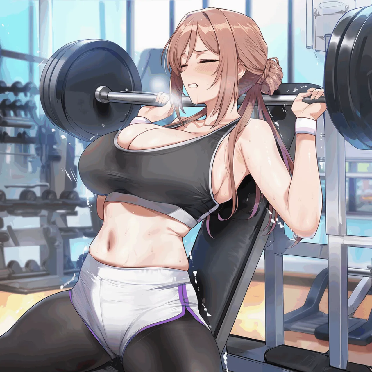 PatreonYeeting himesaki rinami gakuen idolmastergym x BBC 乱交 - Image 137