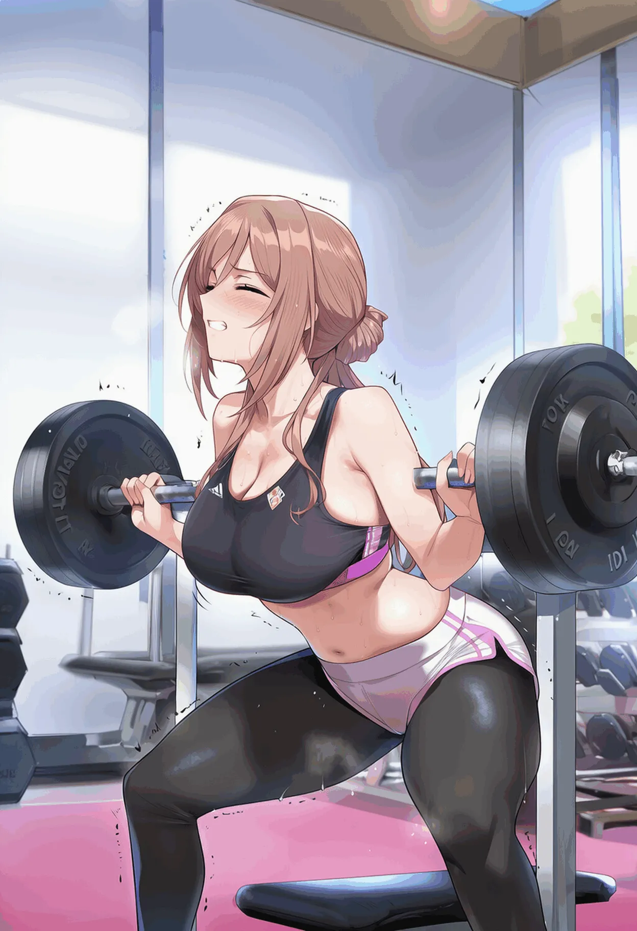 PatreonYeeting himesaki rinami gakuen idolmastergym x BBC 乱交 - Image 140