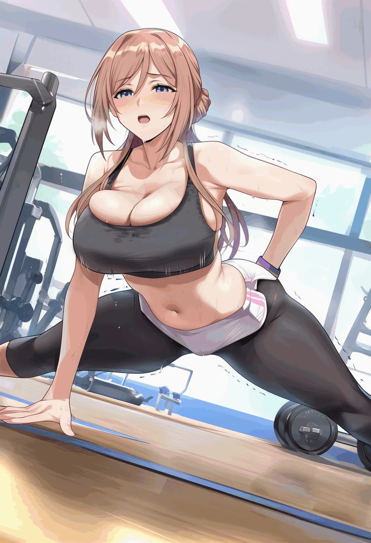 PatreonYeeting himesaki rinami gakuen idolmastergym x BBC 乱交 - Image 157