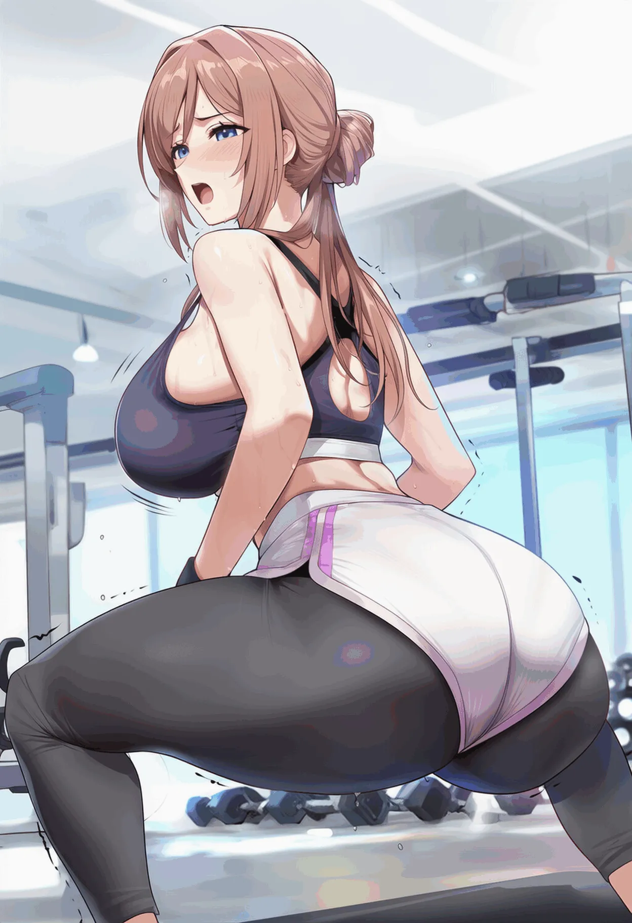 PatreonYeeting himesaki rinami gakuen idolmastergym x BBC 乱交 - Image 158