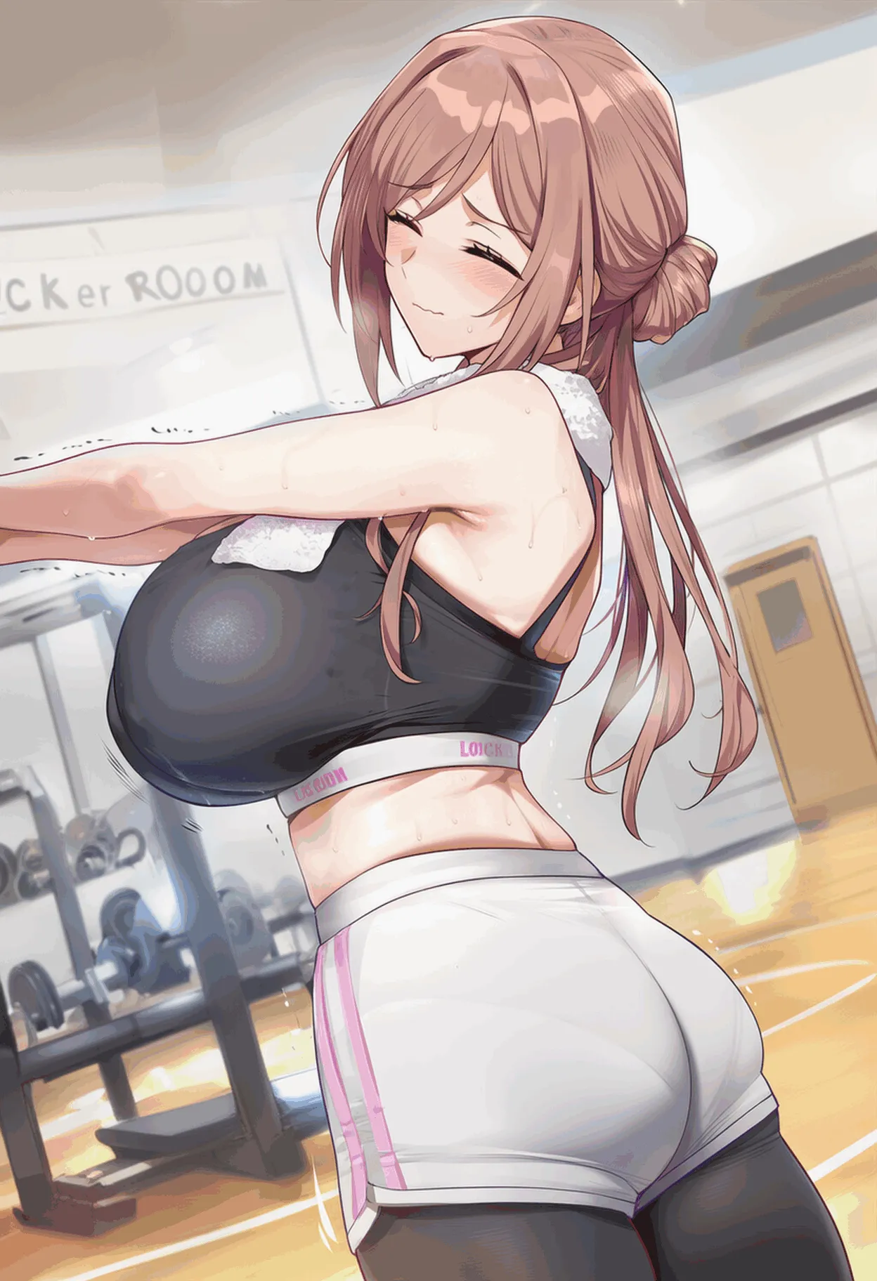 PatreonYeeting himesaki rinami gakuen idolmastergym x BBC 乱交 - Image 169