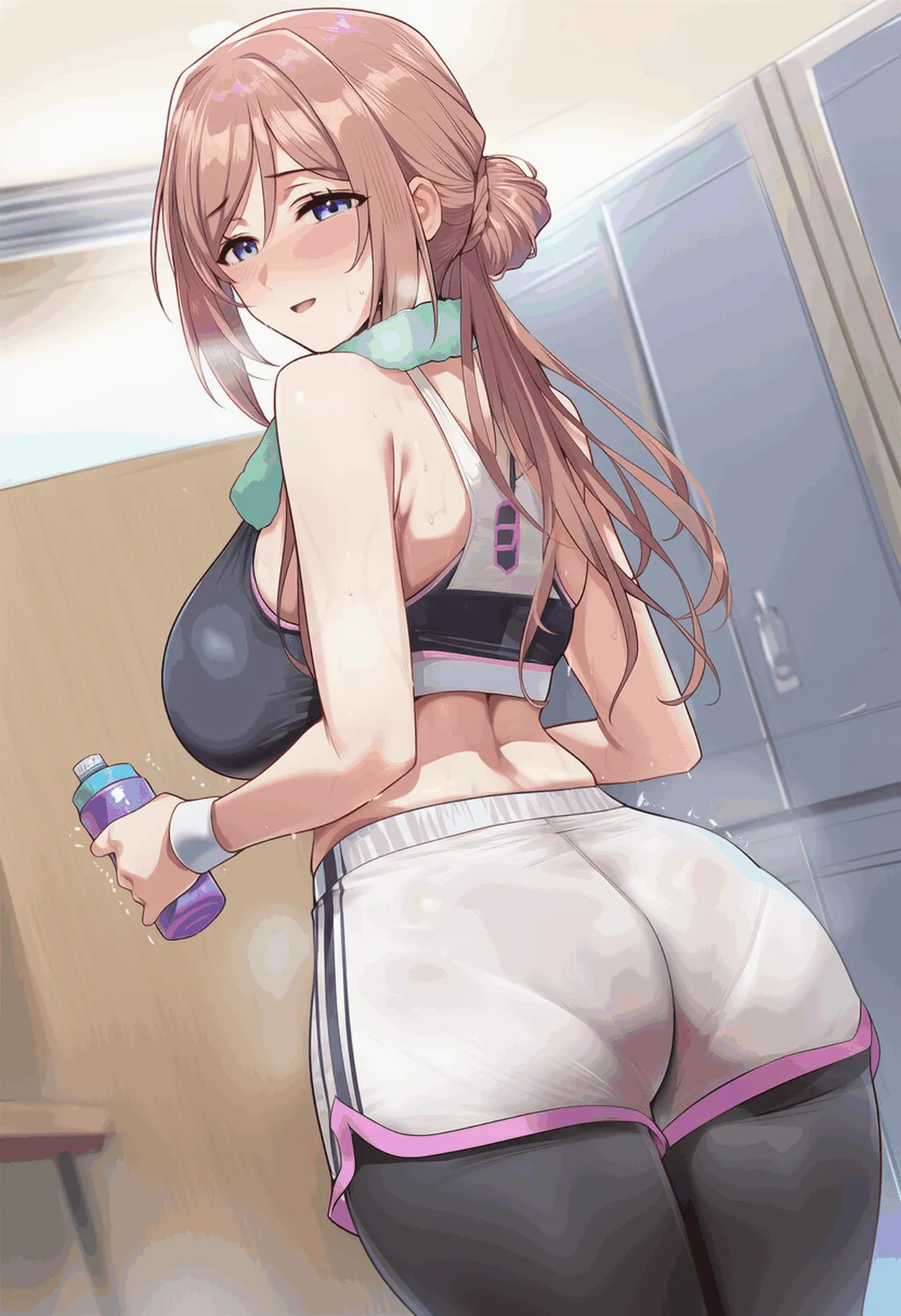 PatreonYeeting himesaki rinami gakuen idolmastergym x BBC 乱交 - Image 171