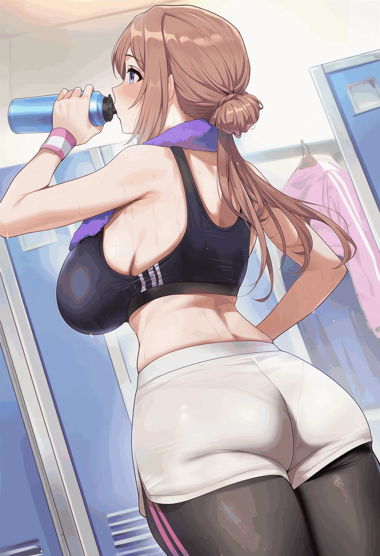 PatreonYeeting himesaki rinami gakuen idolmastergym x BBC 乱交 - Image 174