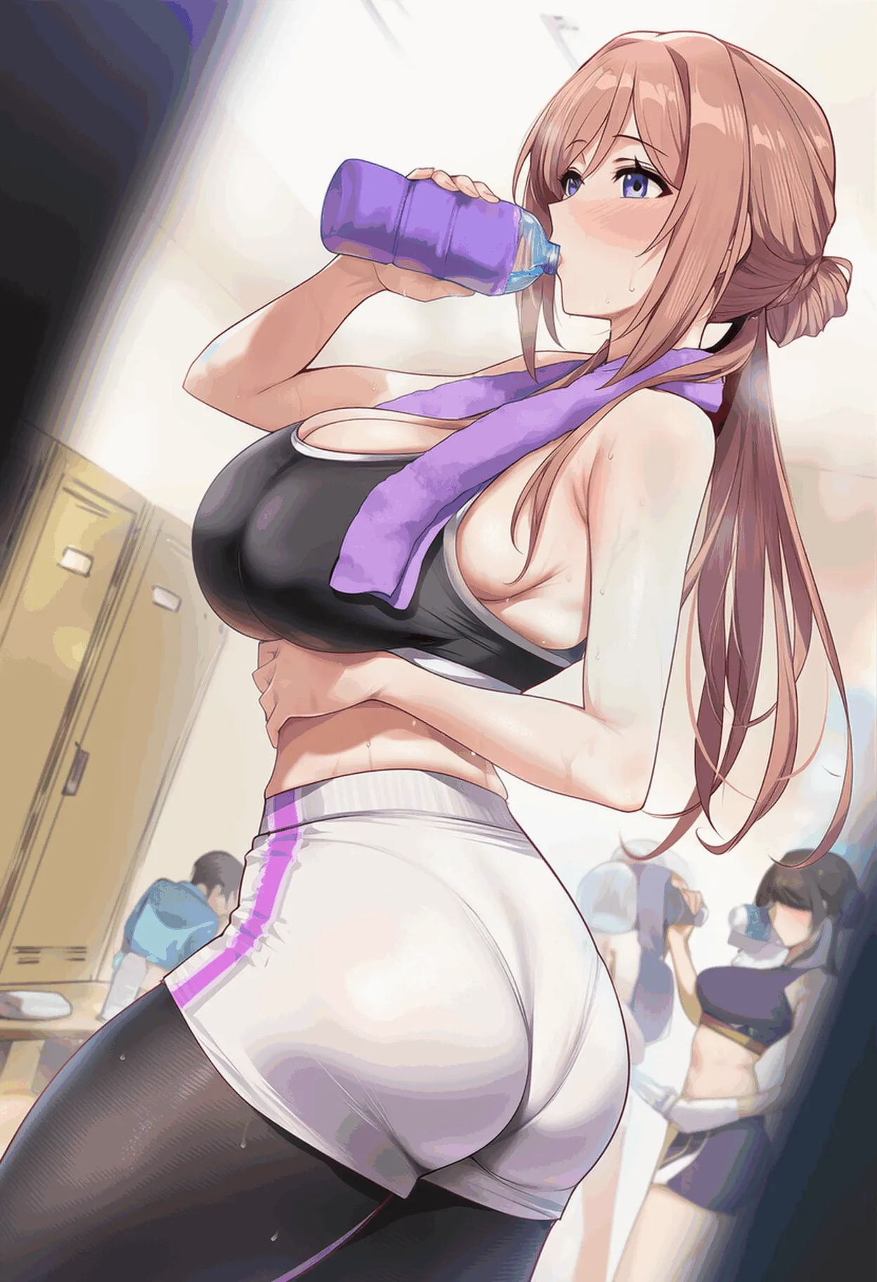 PatreonYeeting himesaki rinami gakuen idolmastergym x BBC 乱交 - Image 175