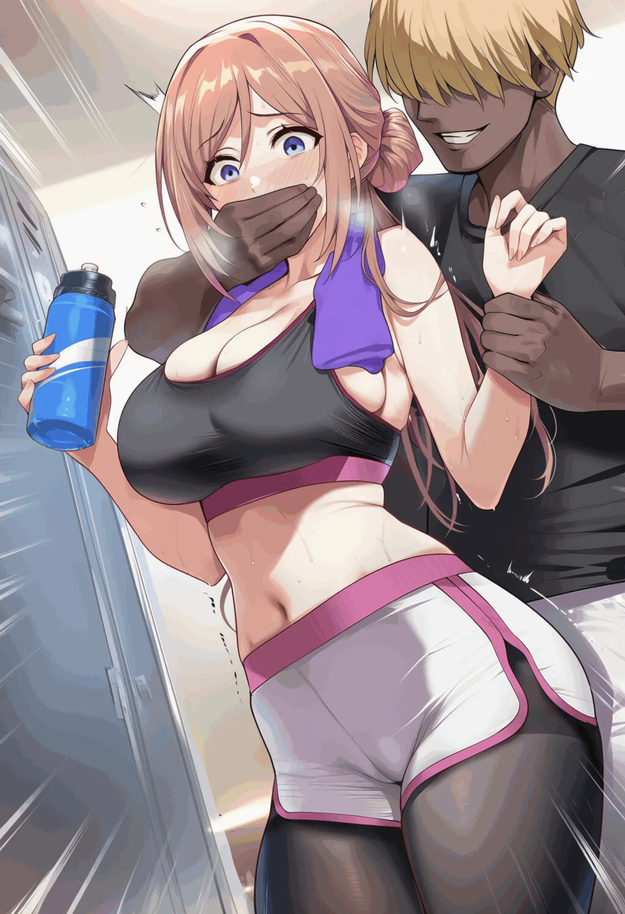 PatreonYeeting himesaki rinami gakuen idolmastergym x BBC 乱交 - Image 178