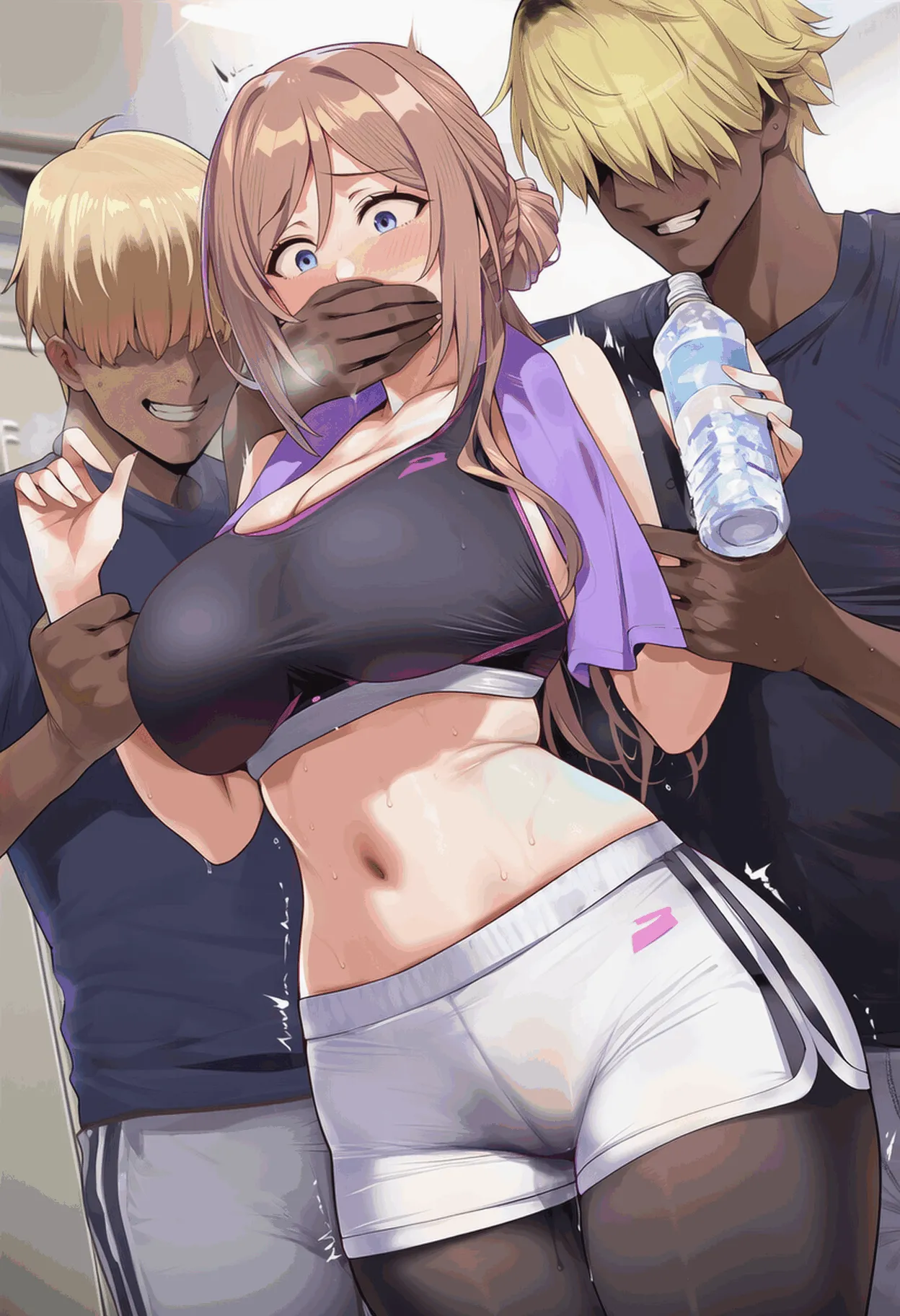 PatreonYeeting himesaki rinami gakuen idolmastergym x BBC 乱交 - Image 182