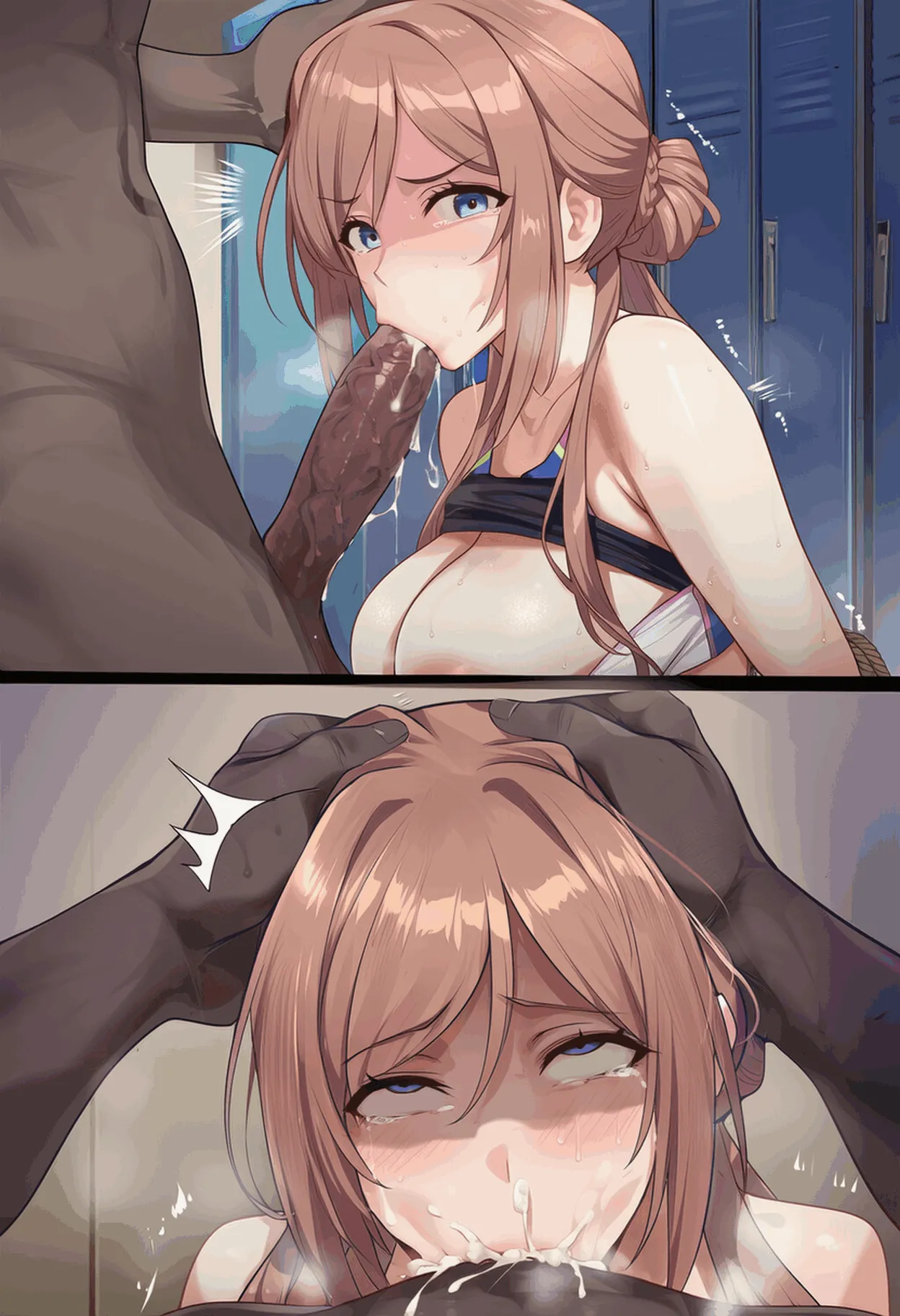 PatreonYeeting himesaki rinami gakuen idolmastergym x BBC 乱交 - Image 314