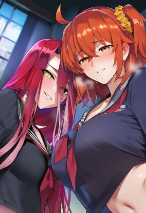 PatreonYeeting typhon ephemeros x fujimaru ritsuka femalefateblack serafuku LOVEAI - Page 104