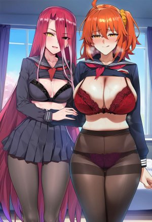 PatreonYeeting typhon ephemeros x fujimaru ritsuka femalefateblack serafuku LOVEAI - Page 128