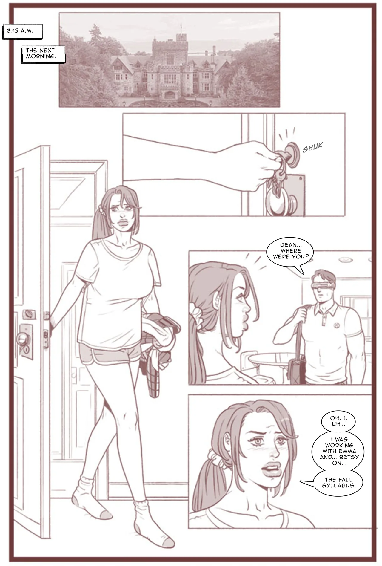 Pegasus X-Academy Bimbofied - Jean Grey - Image 111