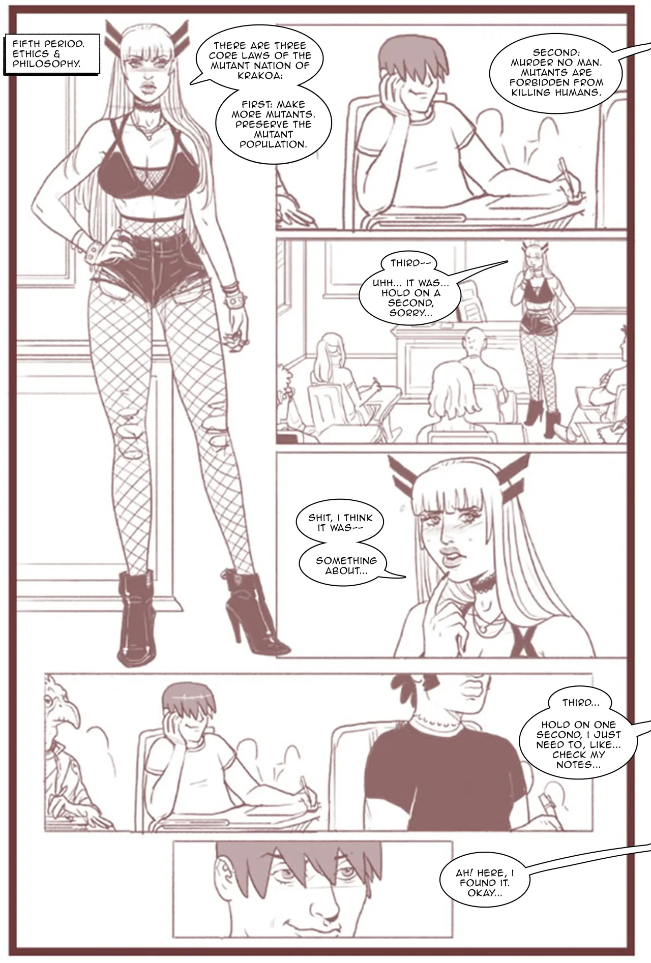 Pegasus X-Academy Bimbofied - Jean Grey - Image 51