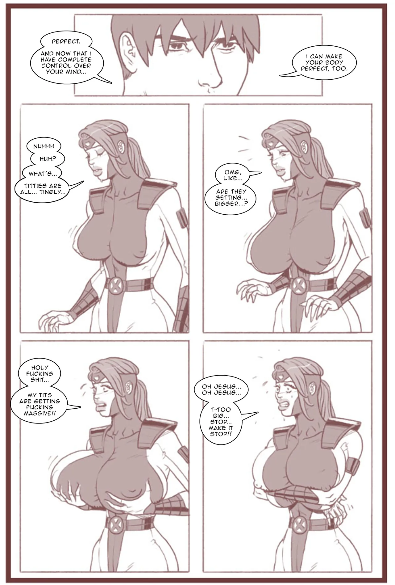 Pegasus X-Academy Bimbofied - Jean Grey - Image 58