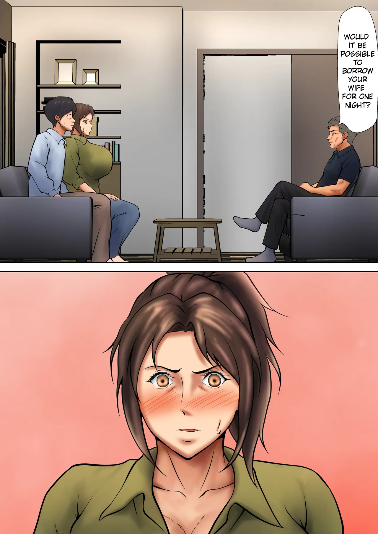 Pentacle Shimipan A Married Woman Who Chose to Be Embraced for The Sake of Her Daughter - A Night Sanctioned by Her Husband Part 12 English - Image 12