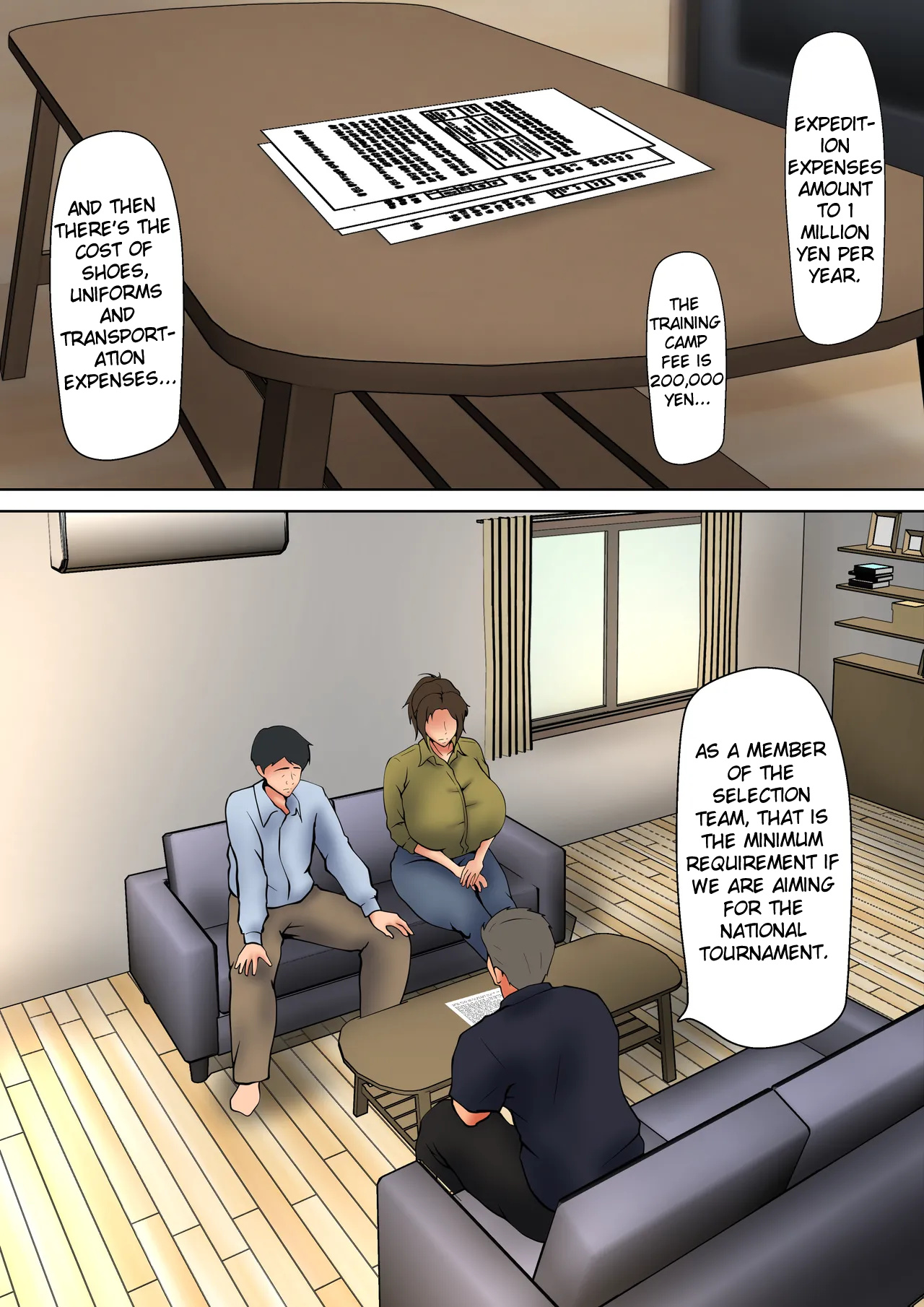 Pentacle Shimipan A Married Woman Who Chose to Be Embraced for The Sake of Her Daughter - A Night Sanctioned by Her Husband Part 12 English - Image 5