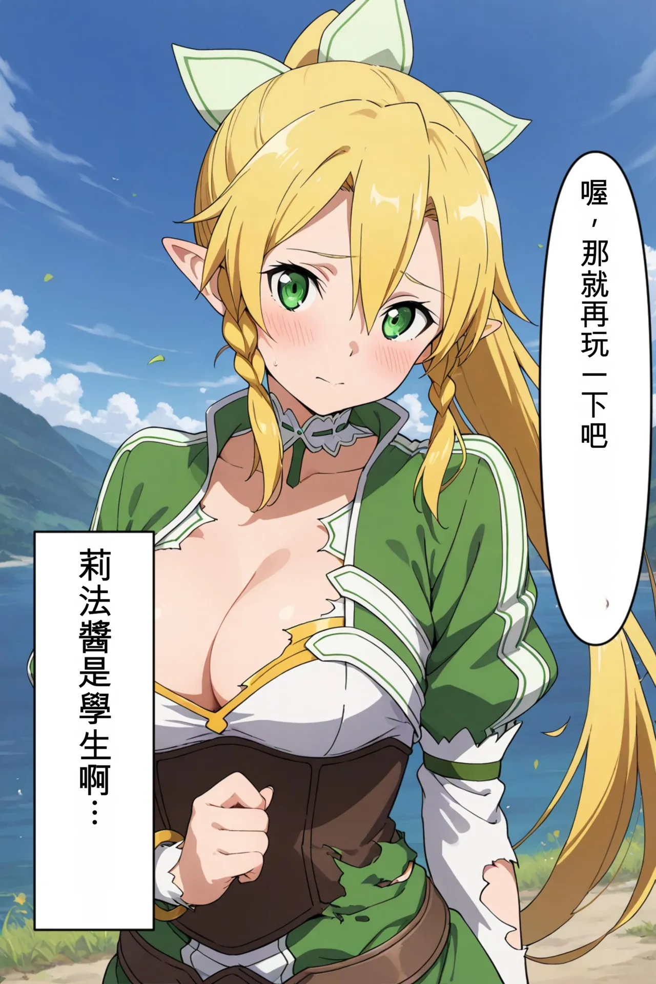 pepechi- aikouka ge-mu de ecchi ga dekiru chi-to wo tsukatte ri-fa chan wo osottemita GeneratedChineseAI翻譯 - Image 10