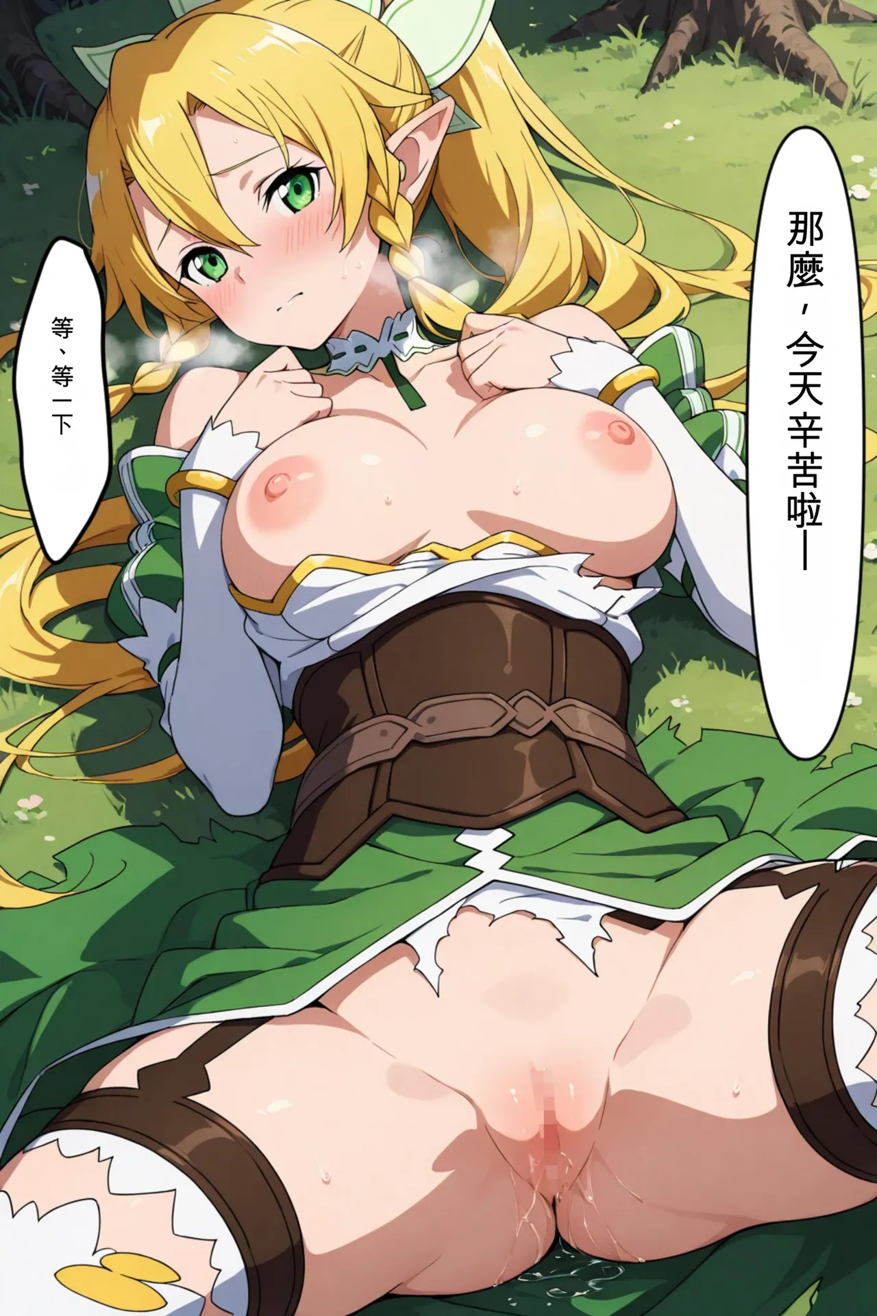 pepechi- aikouka ge-mu de ecchi ga dekiru chi-to wo tsukatte ri-fa chan wo osottemita GeneratedChineseAI翻譯 - Image 80