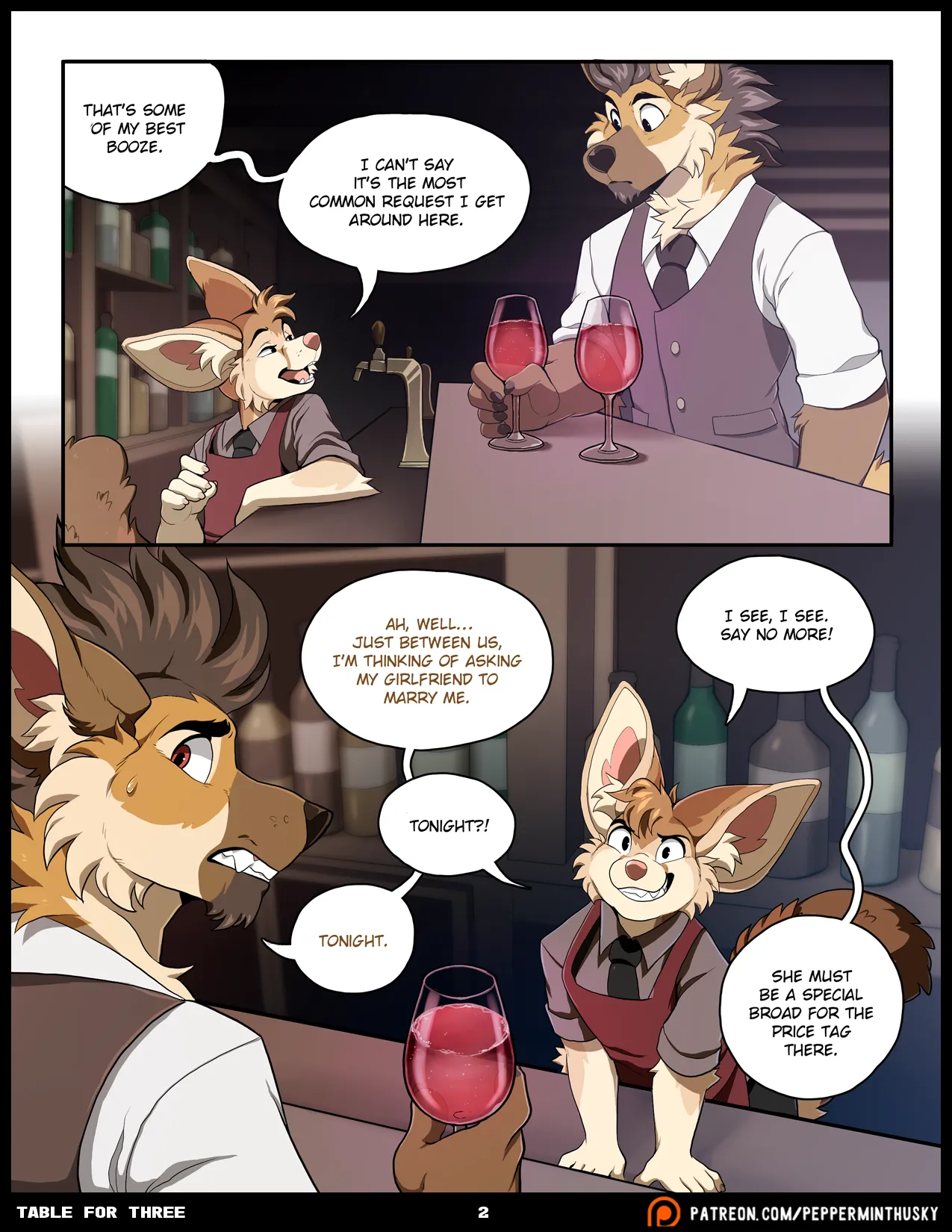 PeppermintHusky RoanoakAce Table for Three Remix Incomplete - Image 3