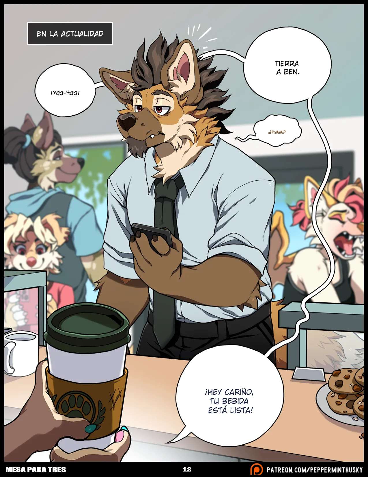 PeppermintHusky Table for Three Remix Ongoing Spanish Kamus2001 - Image 13