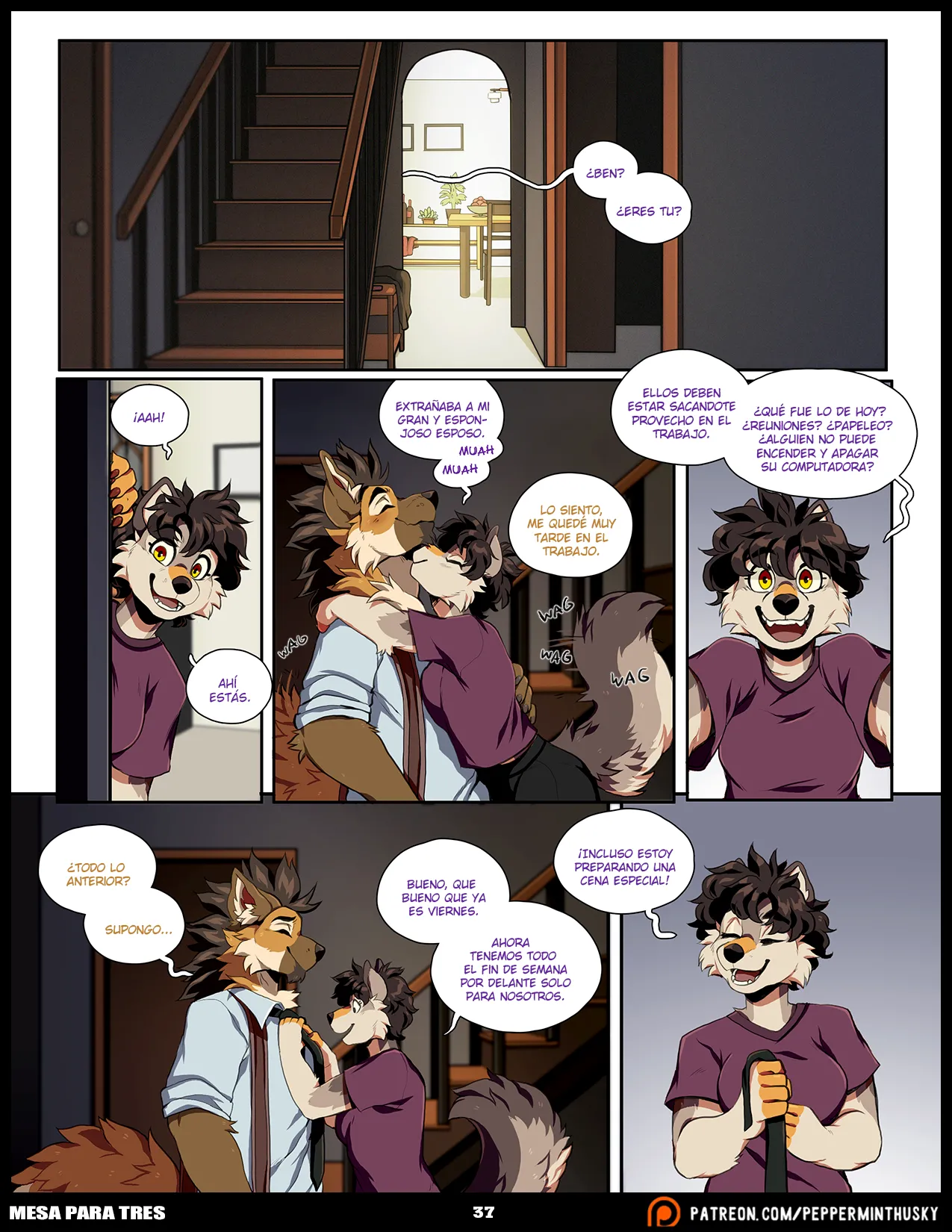 PeppermintHusky Table for Three Remix Ongoing Spanish Kamus2001 - Image 38