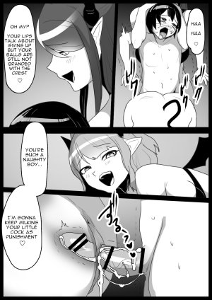 Permission Toppogi Oitsumeta Succubus ni Gyakuten Drain Sareru Ohanashi - The Tale of the Cornered Succubus Turning the Tables English - Page 24