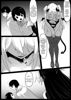 Permission Toppogi Oitsumeta Succubus ni Gyakuten Drain Sareru Ohanashi - The Tale of the Cornered Succubus Turning the Tables English - Page 3