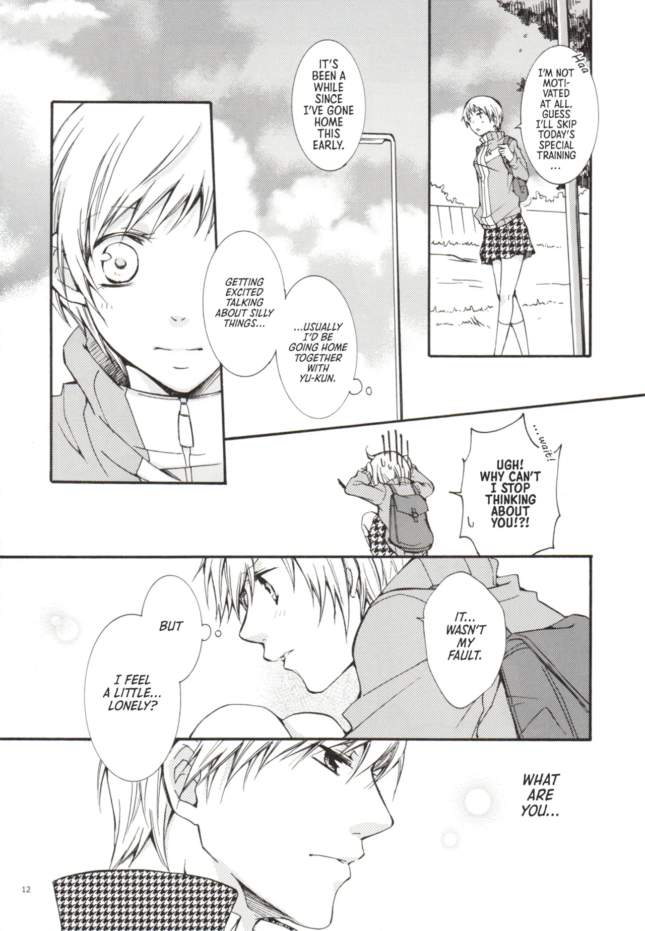 Persona 4 One Day, Chie and I Had a Fight Yanagiya Maro English Morally Bankrupt Wizard Translations - Image 12