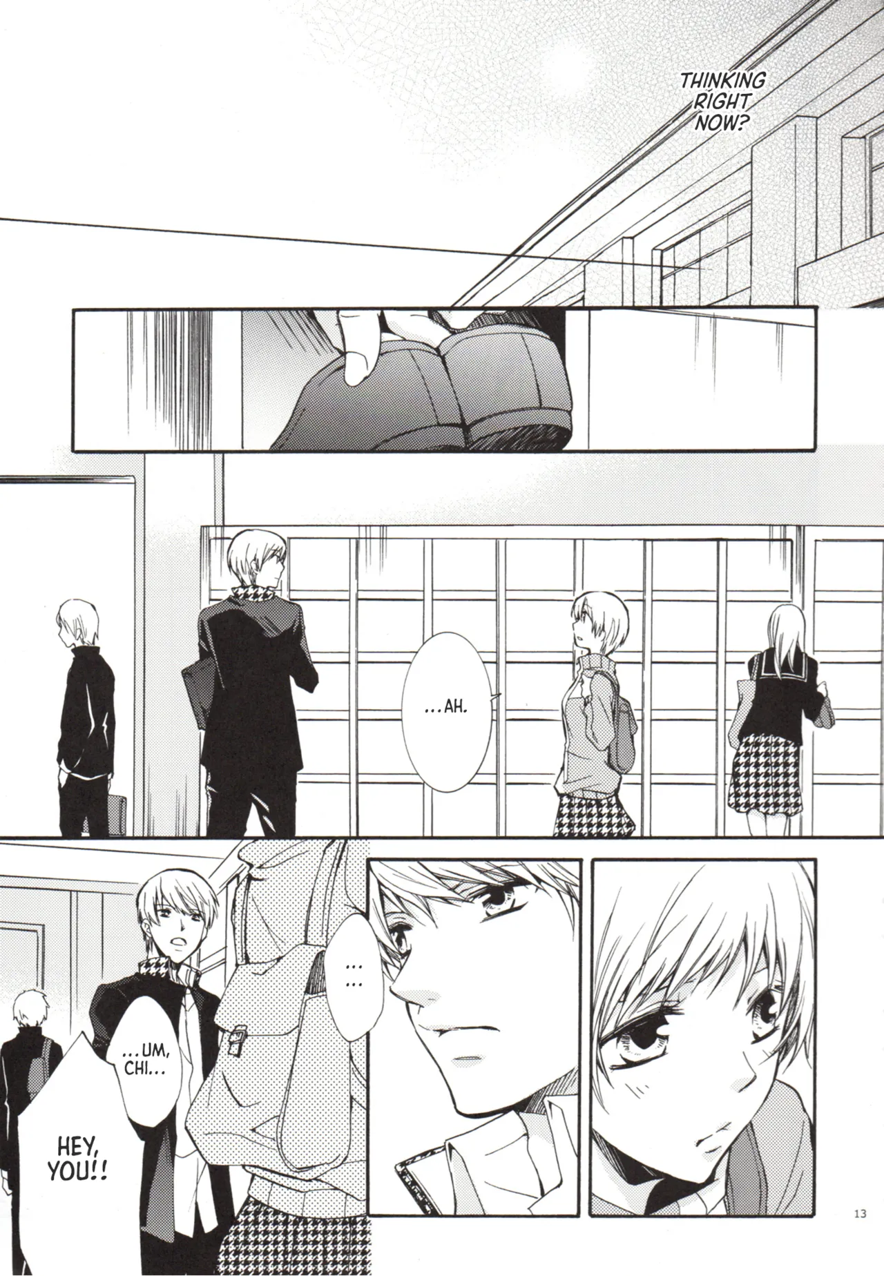 Persona 4 One Day, Chie and I Had a Fight Yanagiya Maro English Morally Bankrupt Wizard Translations - Image 13