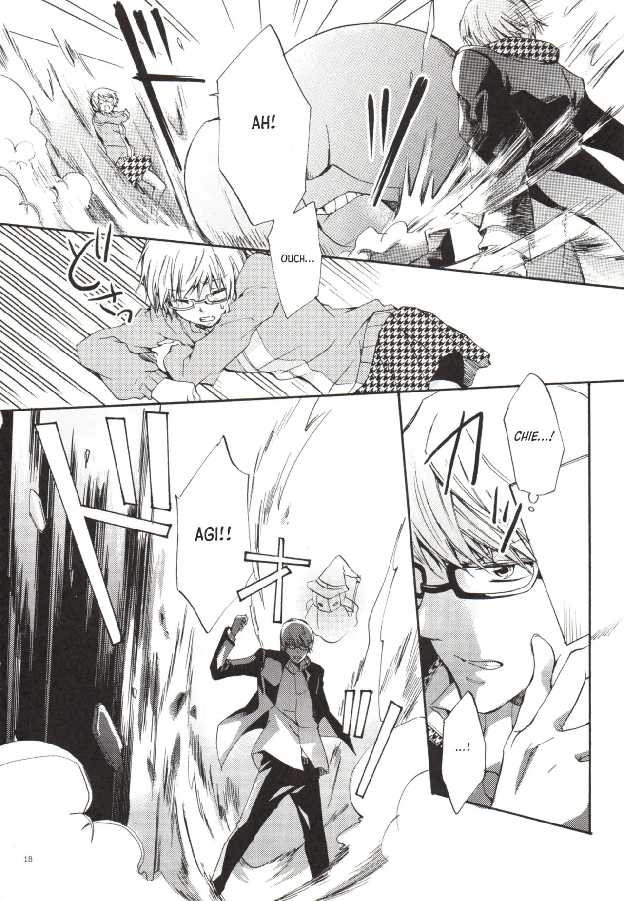 Persona 4 One Day, Chie and I Had a Fight Yanagiya Maro English Morally Bankrupt Wizard Translations - Image 18