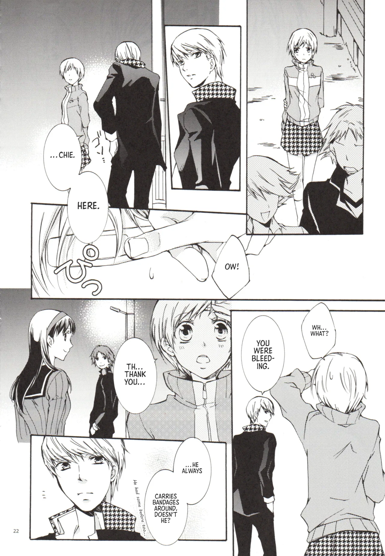 Persona 4 One Day, Chie and I Had a Fight Yanagiya Maro English Morally Bankrupt Wizard Translations - Image 22