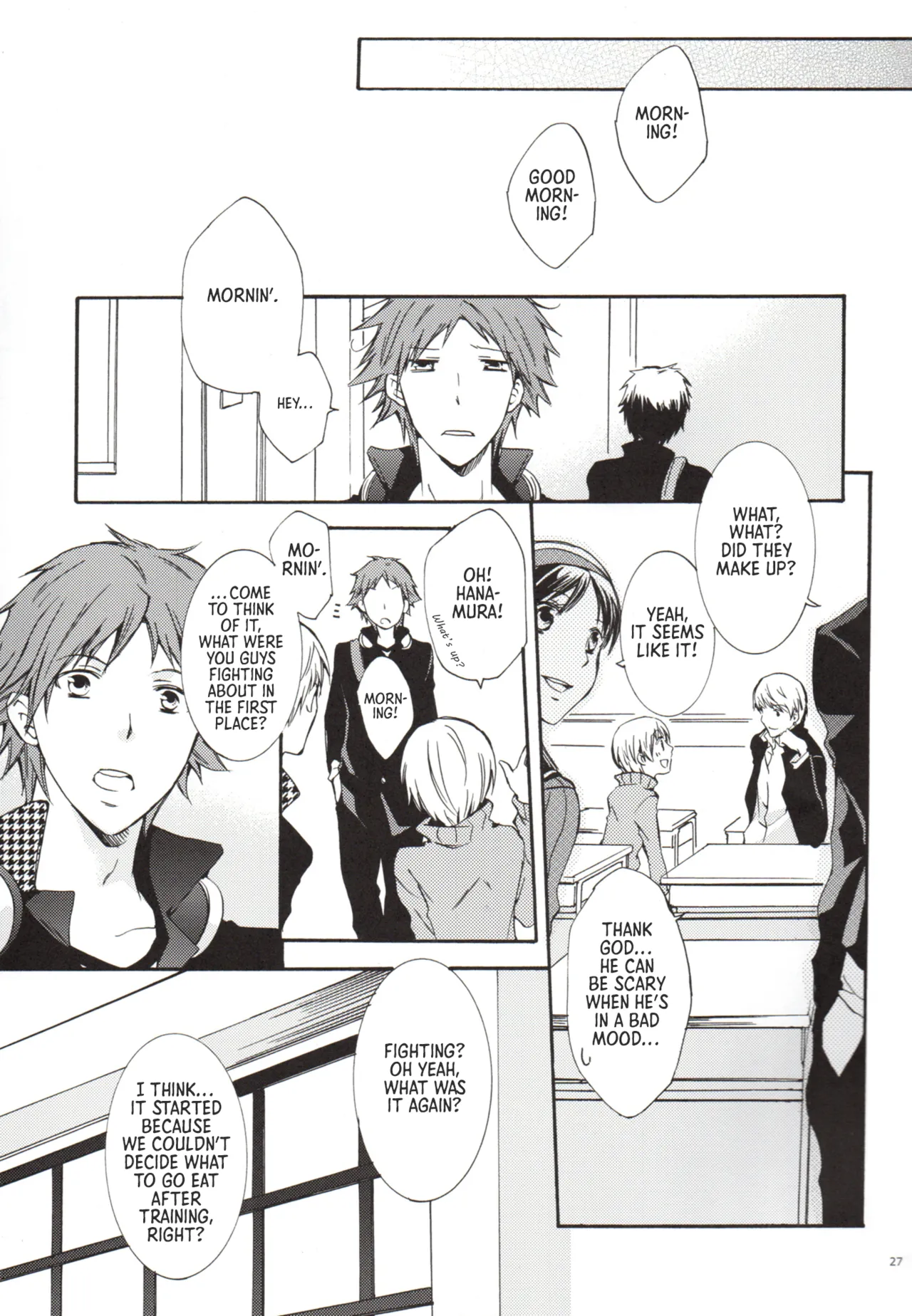 Persona 4 One Day, Chie and I Had a Fight Yanagiya Maro English Morally Bankrupt Wizard Translations - Image 27