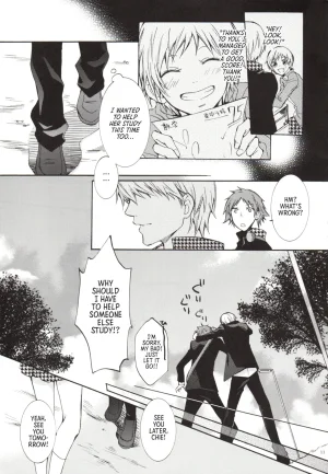 Persona 4 One Day, Chie and I Had a Fight Yanagiya Maro English Morally Bankrupt Wizard Translations - Page 11