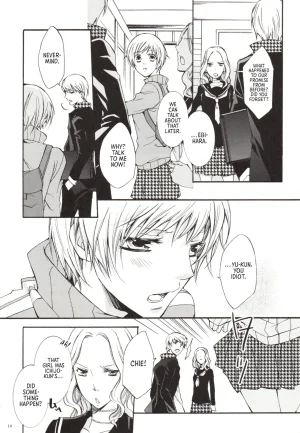 Persona 4 One Day, Chie and I Had a Fight Yanagiya Maro English Morally Bankrupt Wizard Translations - Page 14