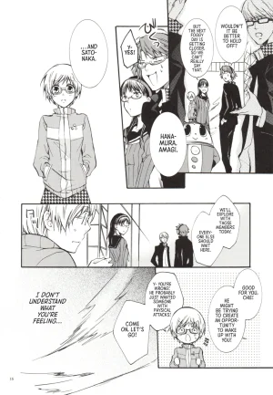 Persona 4 One Day, Chie and I Had a Fight Yanagiya Maro English Morally Bankrupt Wizard Translations - Page 16